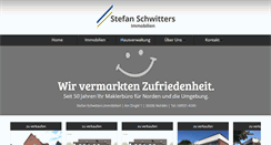 Desktop Screenshot of immobilien-ostfriesland.de